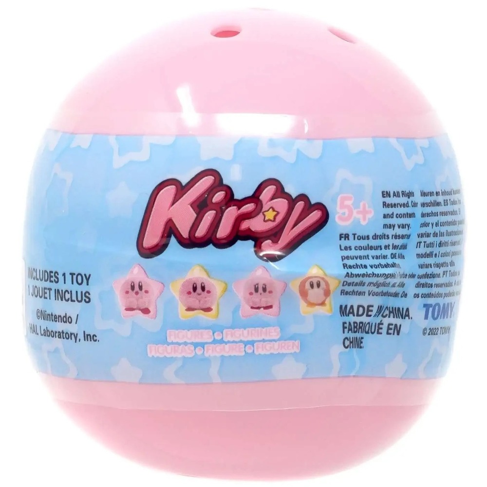 Kirby Of The Stars Plush Cuties Series Tomy 2-Inch Plush Doll MYSTERY BALL